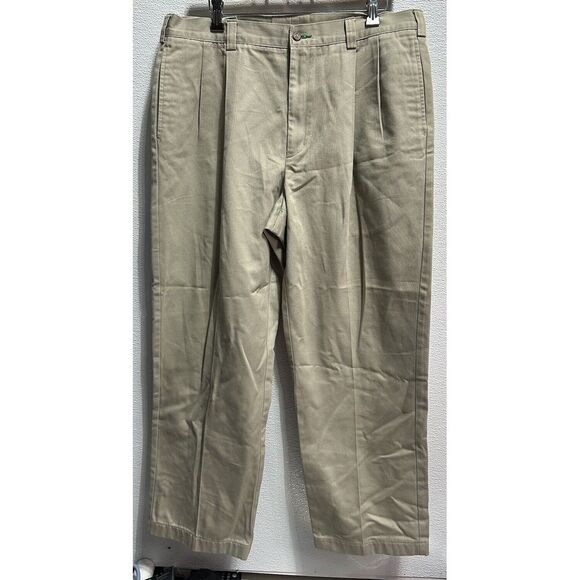 Vintage Men's Tommy Hilfiger Chino Pants Tan‎ Size 36x32 - Picture 1 of 5